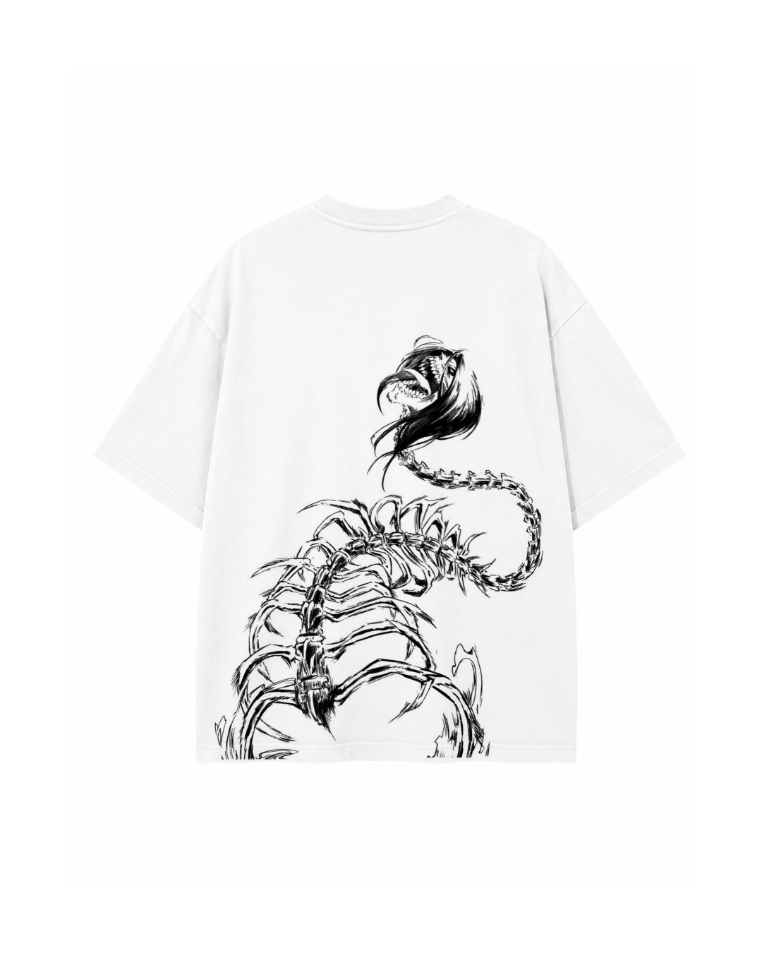Bingo's Oversized Attack On Titan Printed T-Shirt.