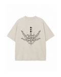 Bingo's Oversized Mahoraga from Jujutsu Kaisen Printed T-Shirt.
